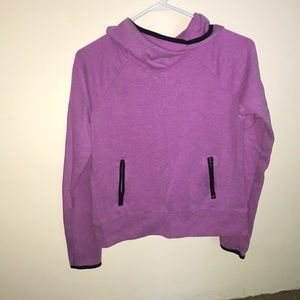 Hoodie funnel neck pullover